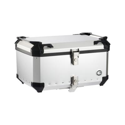 China Wholesale And Retail COOCASE Motorcycle Tail 65L High Quality Aluminum Side Box Motorcycle Top Box for sale