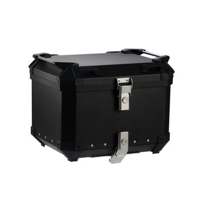 China Universal Aluminum Rear Top Storage Motocycle COOCASE 45L Aluminum Top Case Box for sale