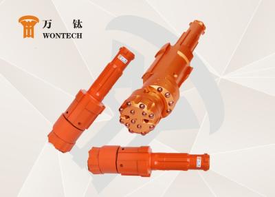 China High Speed Eccentric Rock Hammer Drill Bits With Casing Tube Stable Performance for sale