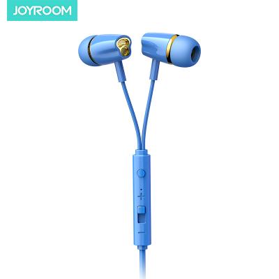 China Plastic In-Ear JOYROOM Headphones In-Ear 3.5mm HIFI Wired Earbuds Sport Earphone for sale