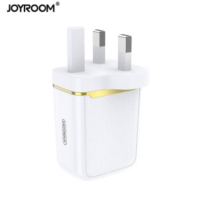 China Mobile Phone JOYROOM Double Mobile Phone Chargers 2 USB Wall Charger for sale