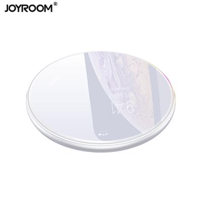 China Mobile Phone Joyroom CE Certified 9V 1.67A 5V 2A Pad 10W Qi Fast Wireless Fast Charging Wireless Charger For Samsung S8 Note 8 iPhone 8 X for sale