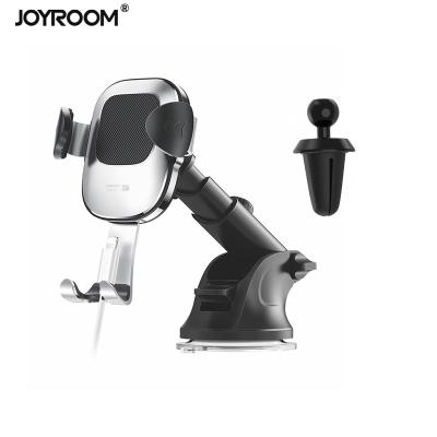 China Hardware Joyroom Phone Holder Car Mount Set Metal Car Duct Holder Dash Mount Kit for sale