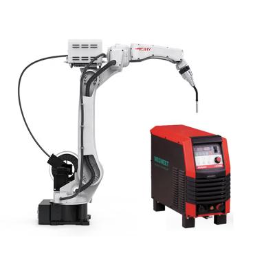 China Metal Welding JHY OEM 6 Axis 1500mm Robot Arm Automatic Welding Robot With Workstation for sale