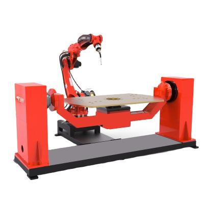 China JHY OEM 2 Axis U Type Welding Robot Positioner for Robot Workstation for sale