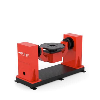 China Automation Rotary Welding U Positioner Biaxial Welding Turntable for sale