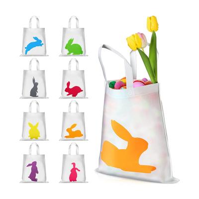 China Recyclable; Who respects the environment; Wholesale Reusable Lightweight Sturdy Portable Nonwoven Women Customized ECO Capacity Children Rabbit Shopping Bag for sale