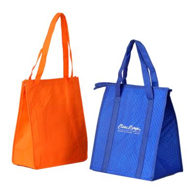 China Eco Friendly Polyester Insulation Waterproof Customized Lunch Cooler Bag for sale