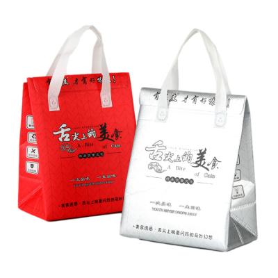 China Customized Waterproof Lunch Takeaway Insulated Carry Cooler Shopping Bag for sale