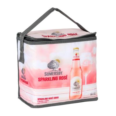 China Hot Selling Waterproof Laminated Non Woven Insulation Cooler Bag For Beer for sale