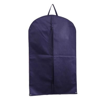 China 100% Eco-friendly Wholesale Custom Made PP Non Woven Fabric Men Travel Suit Cover Garment Bag for sale