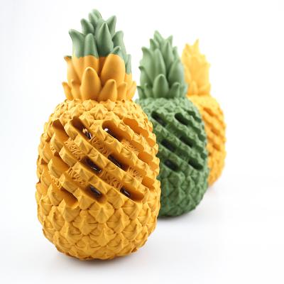 China Viable Different Colors Pineapple Shapes Dog Chew Toy for sale