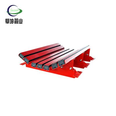 China China Conveyor Belt Impact Bed Slider Conveyor Roller Heat Resistant Rubber Bed For Construction Works for sale