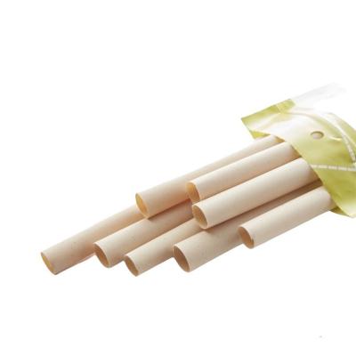 China Occasional Warm Drinking 12mm Disposable Biodegradable Straw for sale