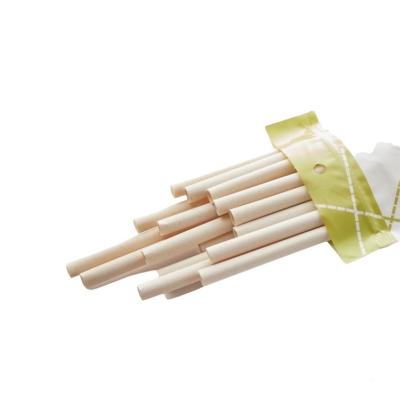 China Casual Cold Drinking 8mm Compostable Plastic Free Move Straw for sale