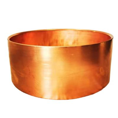 China Drum Set Accessories 14x5.5 Inch Hammered Copper Trap Drum Body Chamber Shells for sale