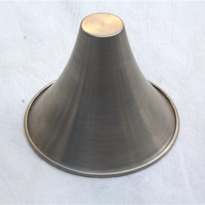 China Antique copper lampshade in the shape of an antique horn for sale