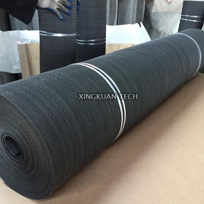 China Schwarze Masche der Drahtgewebe-Mesh Cloth For Rubber-Kunststoffindustrie-40 Maschen-60 der Maschen-80 zu verkaufen