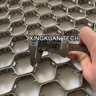 China L Art sechseckige Hexe asphaltieren Masche 1.5×20mm×45mm für refraktäres Futter zu verkaufen