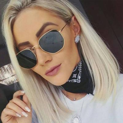 China Retro Fashion Sunglasses Fashion Round Eyewear Metal Frame Unisex Polarized Female Sunglasses Sun Glasses UV400 Sun Glasses for sale