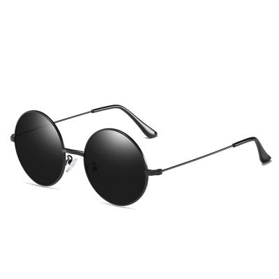 China Fashion Sunglasses Vintage Mirror Brand Designer Sunglasses Women Men Luxury Classic Round Sun Glasses UV400 Outdoor Round Sun Glasses for sale