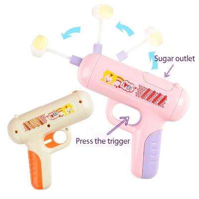 China Normal Wholesale Selling Mini Plastic Gun Candy Lollipop Toys Gun Plastic Fun Lollipop Candy Toys for sale