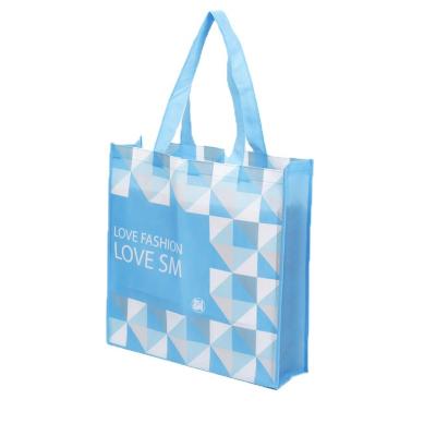 China Recyclable Customized Reusable Packaging Shopping Bag Recycled Eco Friendly Non Woven Bag With Logo for sale