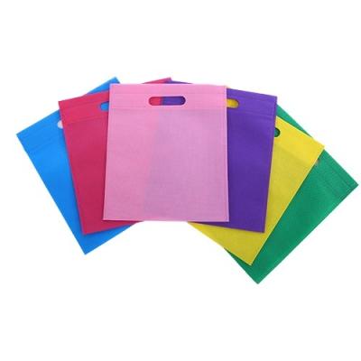 China Promotional Recyclable Eco Nonwoven Shopping Grocery Bag With Logo for sale