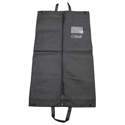 China High Quality Eco-friendly Waterproof Mens Travel Suit Bag Luxury Folding Clothes Cover Black Garment Suit Bags for sale