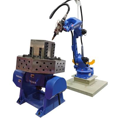 China Building Material Shops 2020 Hot Selling 6 Axis Light And Strong Industrial Robotic Arm Positioner Robot Welding Laser Machine With Low Cost For Sale for sale