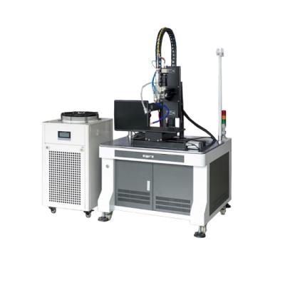 China Building Material Shops Workbench Inline Four-Axis Automatic Laser Welding Machine 1450*800*1100mm for sale