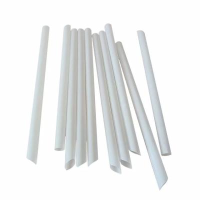 China CPLA Biodegradable Straws 12*230mm High Temperature Normal Temperature for sale