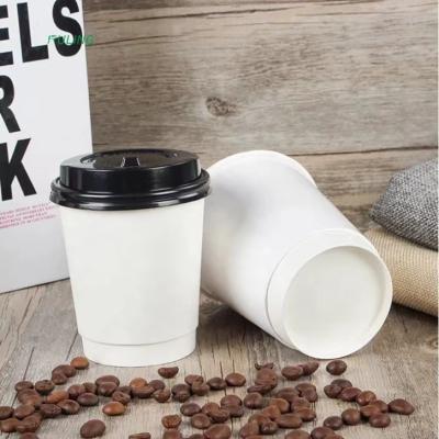 China Customization 9 Oz Takeaway Coffee Cups Paper Tableware Various Sizes for sale