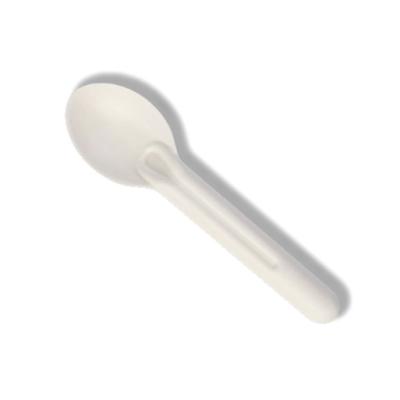 China Compostable Food Safe Bagasse Spoon Sugarcane Utensils Water  Resistant for sale