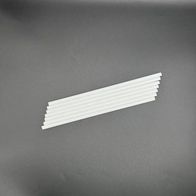 China Disposable PLA Utensils White PLA Drinking Straw 5mm*150m Eco Friendly for sale