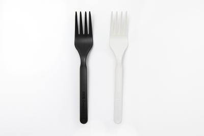 China CPLA Manufacture Disposable Fork Biodegradable Eco Friendly Cutlery Fork Sustainable for sale