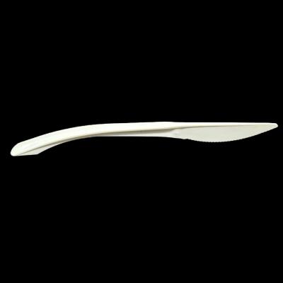 China CPLA Compostable Knife para alimentos quentes e frios à venda