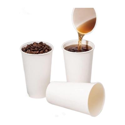 China 8oz Biodegradable Single Layer Paper Cup And Lid For Eco-Conscious Businesses Sustainable Tableware for sale