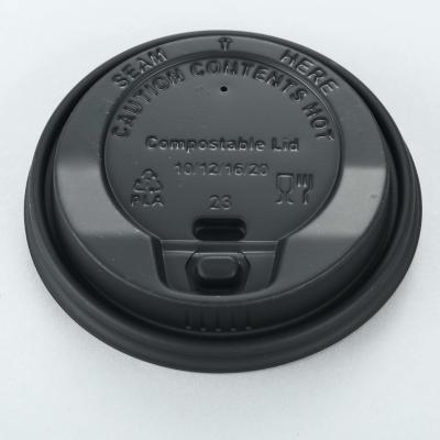 China Cold Coffee Juice Paper Cup Plastic Disposable Coffee Biodegradable Cup PLA Lid for sale