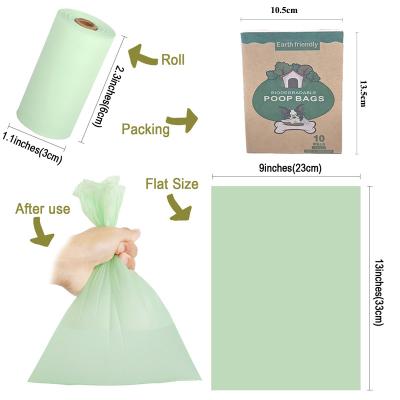 China Biodegradable Pet Dog Poop Bag Environmental Protection Portable Outdoor Pet Cleaning Bag for sale