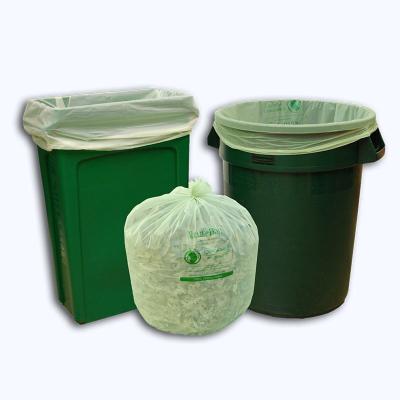 China 30 Gallon Black Plastic Garbage Bag Plastic Trash Bag Plastic Dustbin Liners On Roll for sale