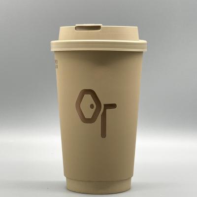 China Double Wall Custom Printed Disposable Paper Water Drinking Cup Coffee Paper Cups With Lids for sale