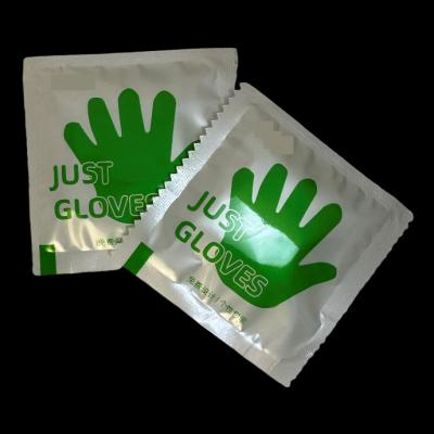 China PLA Gloves Free Clear Compostable 100% Biodegradable PLA Food Prep Household Disposable Gloves for sale