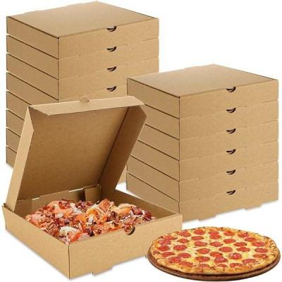 China Hot Sale Bento Disposable Takeaway Boxes Custom Food Kraft Pizza Box Custom Food Pizza Box for sale