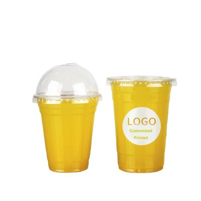 China 16 oz PLA Cups for Cold Beverages for Office & Hotel Use for Coffee Beer Pong Juice for sale