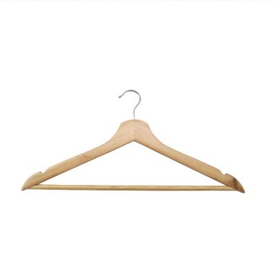 China Factory Supply Contemporary Hangers Wholesale Wooden Hanger For Coat for sale