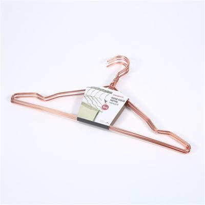 China Best Contemporary Hardware Mounted Metal Hangers Warm Gold Color Metal Hangers for sale