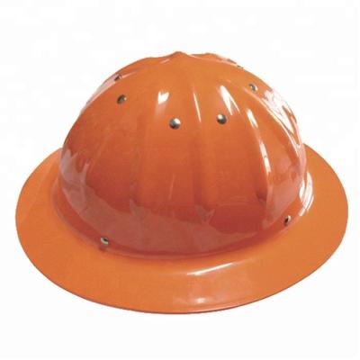 China Alu-alloy Alu-alloy Full Aluminum Brim Hard Hat for sale