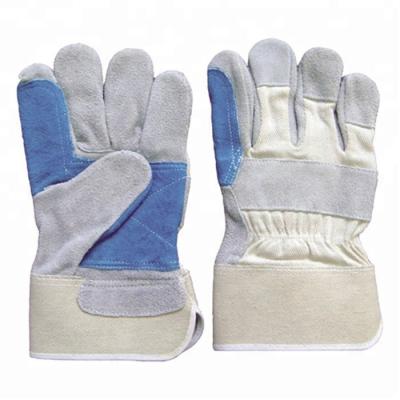 China Anti-impact Palm Impact Reinforced Leather Gloves for sale