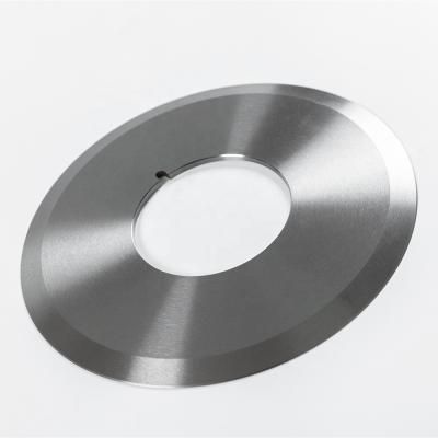 China Custom Wholesale Paper Industry High Precision Circular Cut Blade Paper Machine Round Cutting Blade for sale